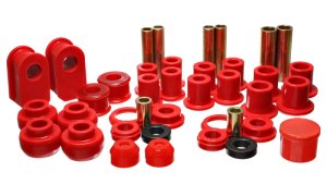 Ford E-350 Van Suspension Bushing Kit - Energy Suspension - Hyper-Flex - Red - `92-`06